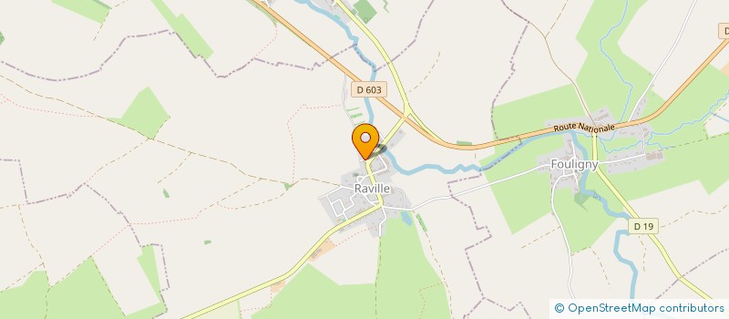 localisation de l'entreprise CED & CO  RAVILLE