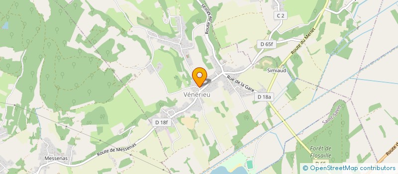 localisation de l'entreprise CED ELAGAGE  VENERIEU