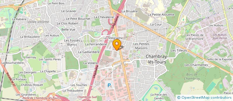 localisation de l'entreprise CED INVESTISSEMENTS  CHAMBRAY-LES-TOURS