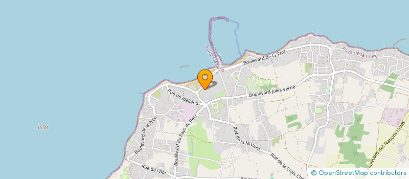 localisation de l'entreprise CED'LARENOV à LA PLAINE-SUR-MER