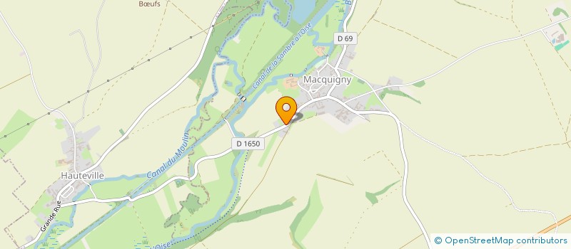 localisation de l'entreprise CED PLOMBERIE  MACQUIGNY