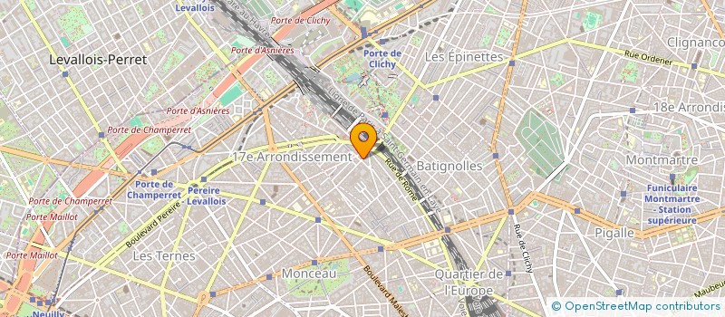 localisation de l'entreprise CED RESTO  PARIS