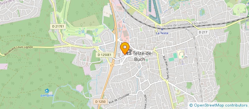localisation de l'entreprise CED SANS GLUTEN à LA TESTE-DE-BUCH