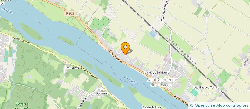 localisation de l'entreprise CED SECOURS  GENNES-VAL-DE-LOIRE