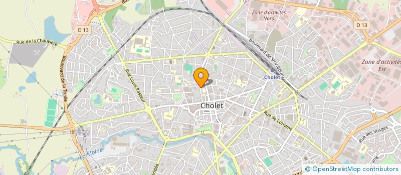 localisation de l'entreprise CEDABU à CHOLET