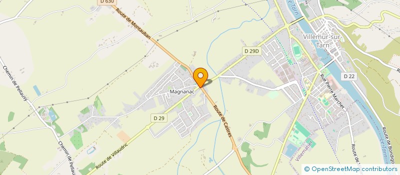 localisation de l'entreprise CEDADIS  VILLEMUR-SUR-TARN