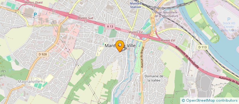 localisation de l'entreprise CEDAL HABITAT SERVICES à MANTES-LA-VILLE
