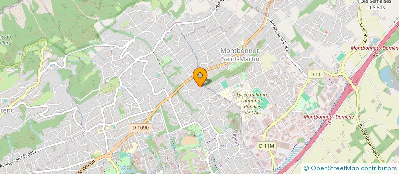 localisation de l'entreprise CEDAM PATRIMOINE à MEYLAN