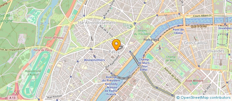 localisation de l'entreprise CEDAR FILMS  PARIS