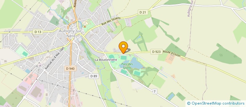 localisation de l'entreprise CEDAR PARK  AUBIGNY-SUR-NERE