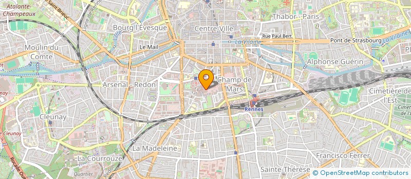localisation de l'entreprise CEDAR'S ROLL  RENNES