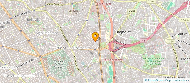 localisation de l'entreprise CEDARD                        LISE  PARIS