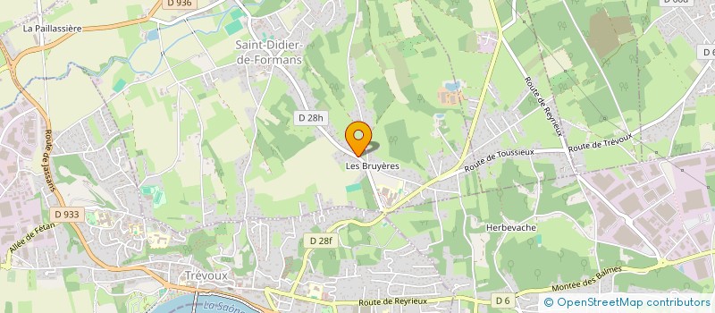 localisation de l'entreprise CEDAUR INVEST  SAINT-DIDIER-DE-FORMANS