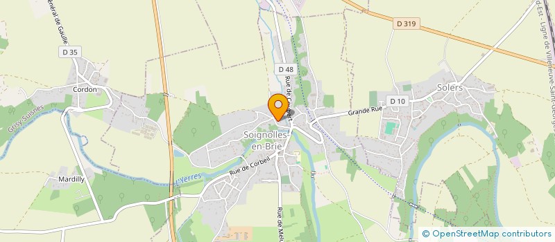 localisation de l'entreprise CEDAYDELO  SOIGNOLLES-EN-BRIE