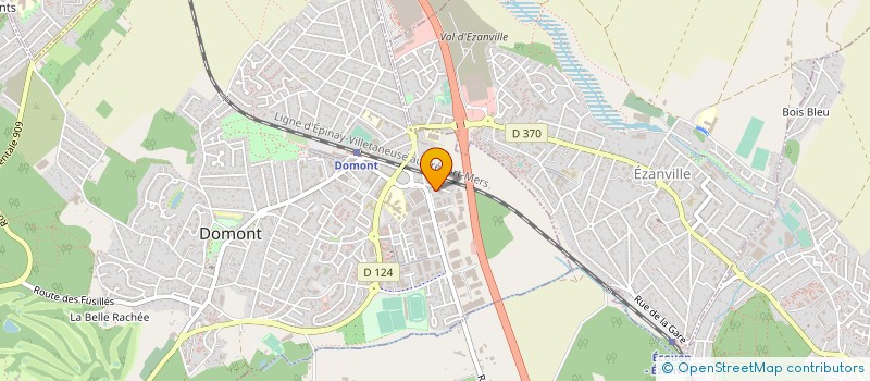 localisation de l'entreprise CEDBEN  DOMONT