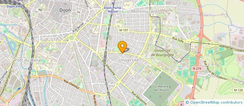 localisation de l'entreprise CEDC  DIJON