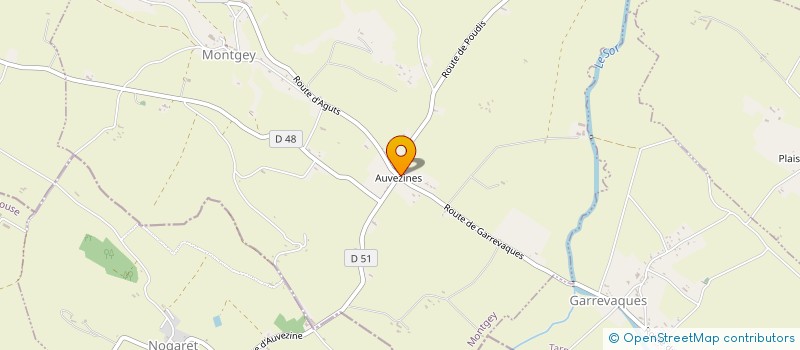 localisation de l'entreprise CEDDAL  MONTGEY