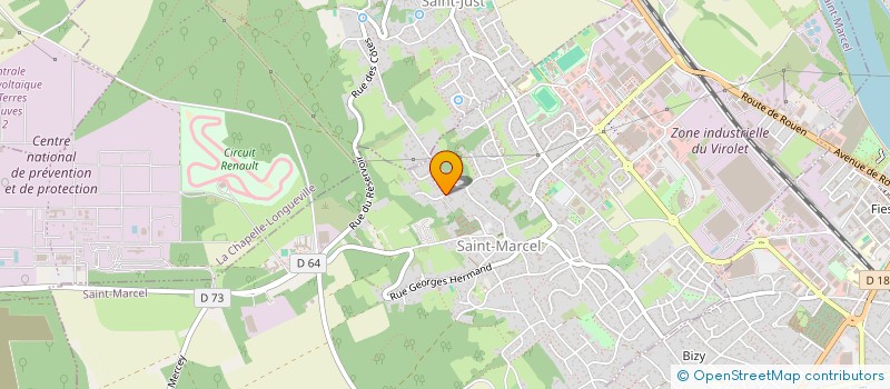 localisation de l'entreprise CEDDEN  SAINT-MARCEL