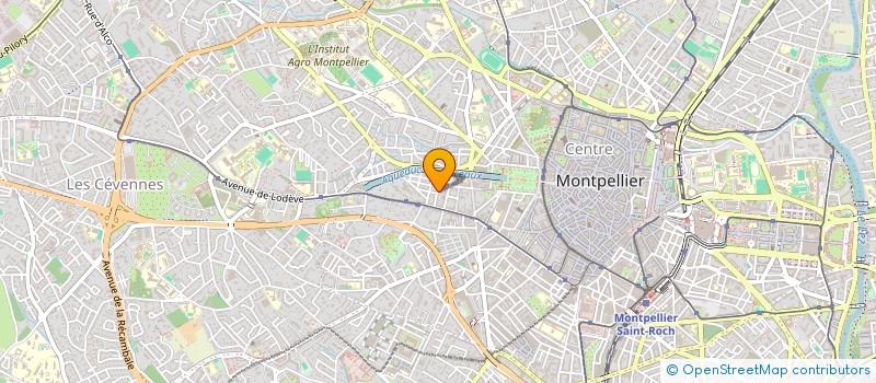 localisation de l'entreprise CEDDES à MONTPELLIER