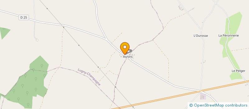 localisation de l'entreprise CEDEA  LUGNY-CHAMPAGNE