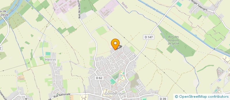 localisation de l'entreprise CEDEA HOLDING & ASSOCIES à FRETIN