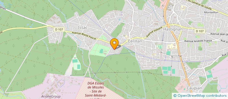 localisation de l'entreprise CEDEL MAR  SAINT-MEDARD-EN-JALLES