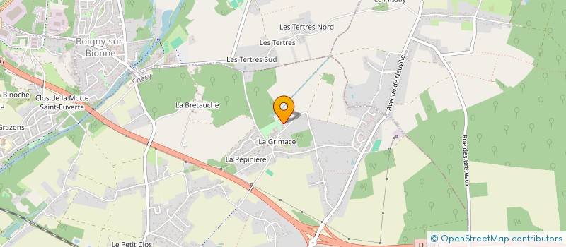 localisation de l'entreprise CEDELVINI à CHECY