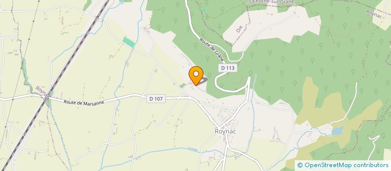 localisation de l'entreprise CEDEMI  ROYNAC