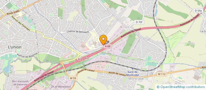 localisation de l'entreprise CEDES SARL à SAINT-JEAN