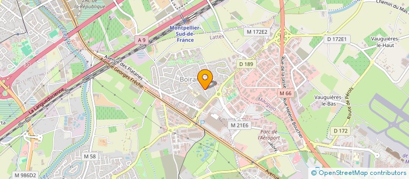 localisation de l'entreprise CEDESP à LATTES