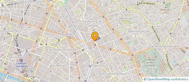 localisation de l'entreprise CEDEV  PARIS