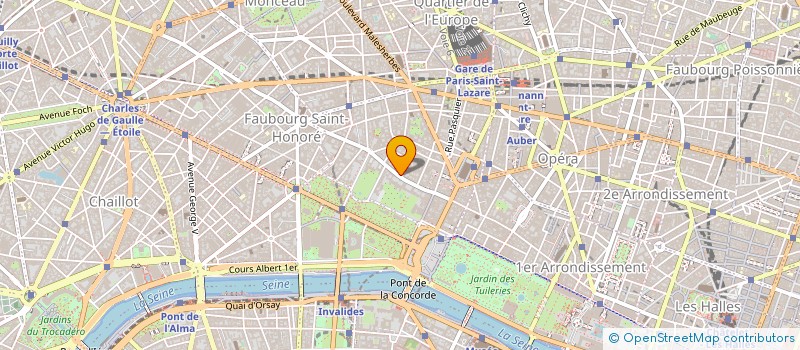 localisation de l'entreprise CEDEX S.A. à PARIS