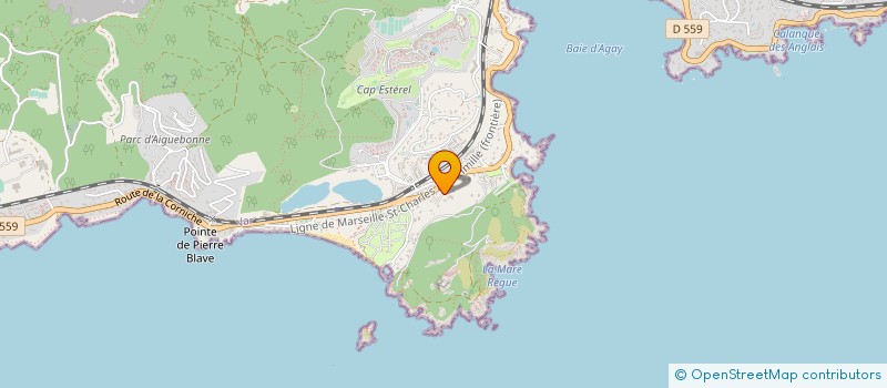 localisation de l'entreprise CEDEXA  SAINT-RAPHAEL