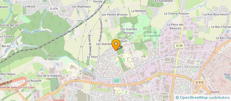 localisation de l'entreprise CEDEZ LE PASSAGE à TOURS
