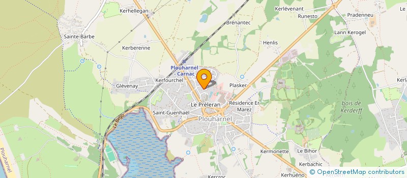 localisation de l'entreprise CEDHEMO  PLOUHARNEL