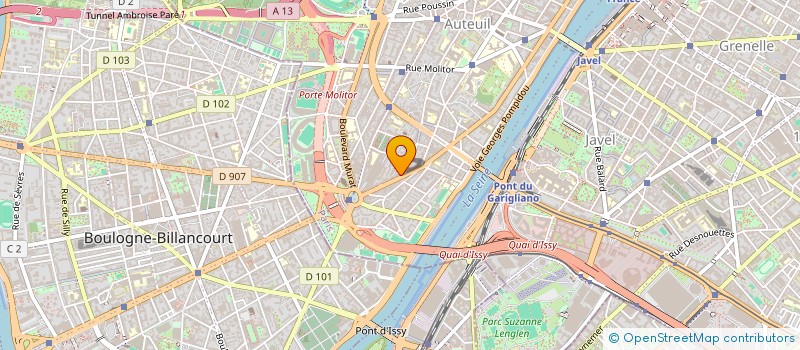 localisation de l'entreprise CEDI GESTION  PARIS