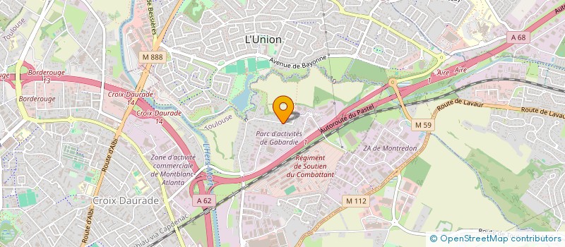 localisation de l'entreprise CEDIA à TOULOUSE