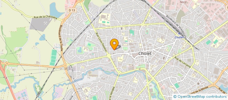 localisation de l'entreprise CEDIA GROUP à CHOLET