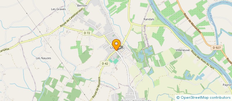 localisation de l'entreprise CEDICAN  MEAUZAC