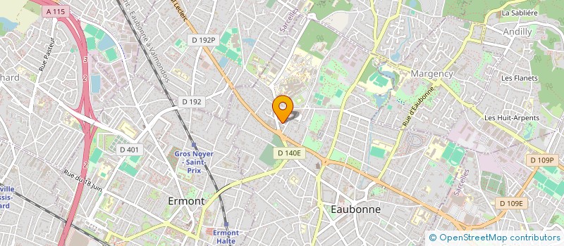 localisation de l'entreprise CEDICO à EAUBONNE