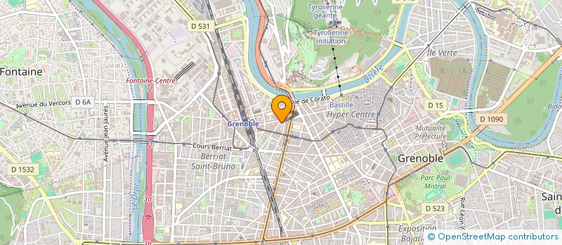 localisation de l'entreprise CEDIG à GRENOBLE