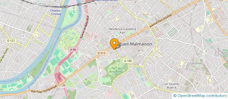 localisation de l'entreprise CEDIGAZ à RUEIL-MALMAISON