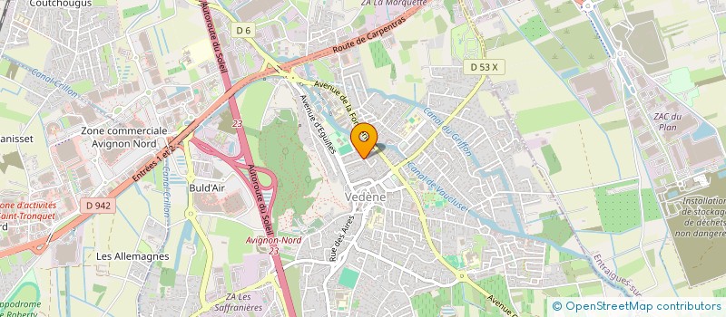 localisation de l'entreprise CEDIJM  VEDENE