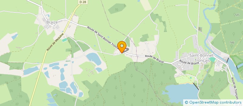 localisation de l'entreprise CEDIJO  BRAIZE