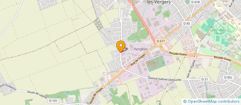 localisation de l'entreprise CEDIM à SAINT-ANDRE-LES-VERGERS