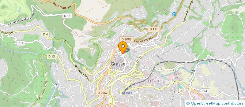 localisation de l'entreprise CEDIME GRASSE  GRASSE