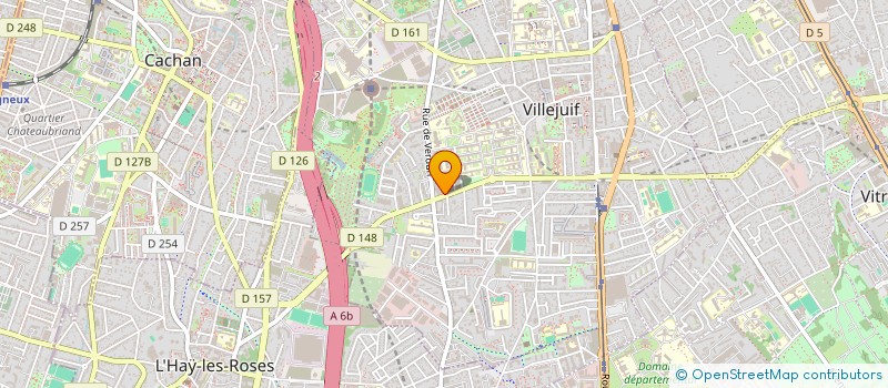 localisation de l'entreprise CEDIMMO à VILLEJUIF