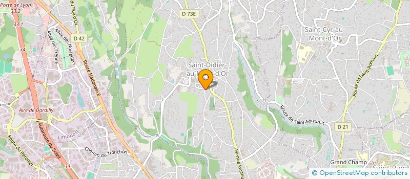 localisation de l'entreprise CEDIMO 24  SAINT-DIDIER-AU-MONT-D'OR
