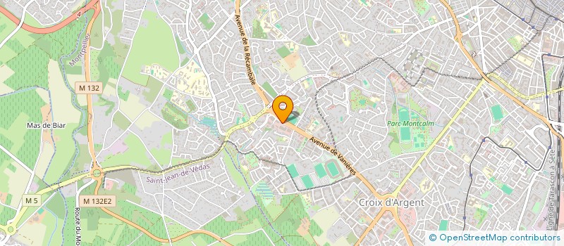 localisation de l'entreprise CEDINVEST à MONTPELLIER