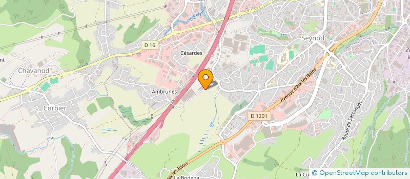 localisation de l'entreprise CEDIPACK à ANNECY